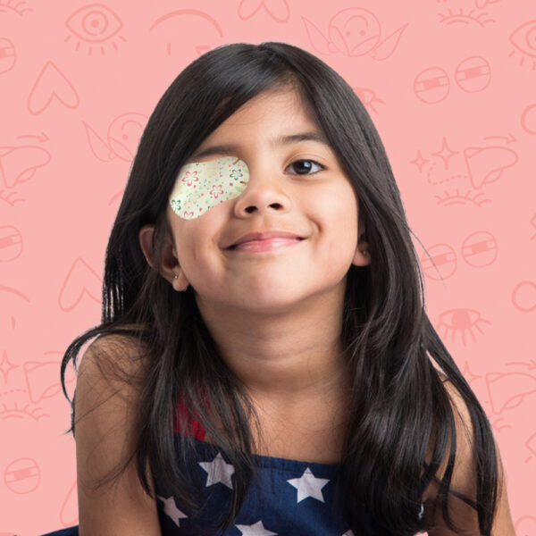 Girls Eye Patches for Lazy Eye Treatment